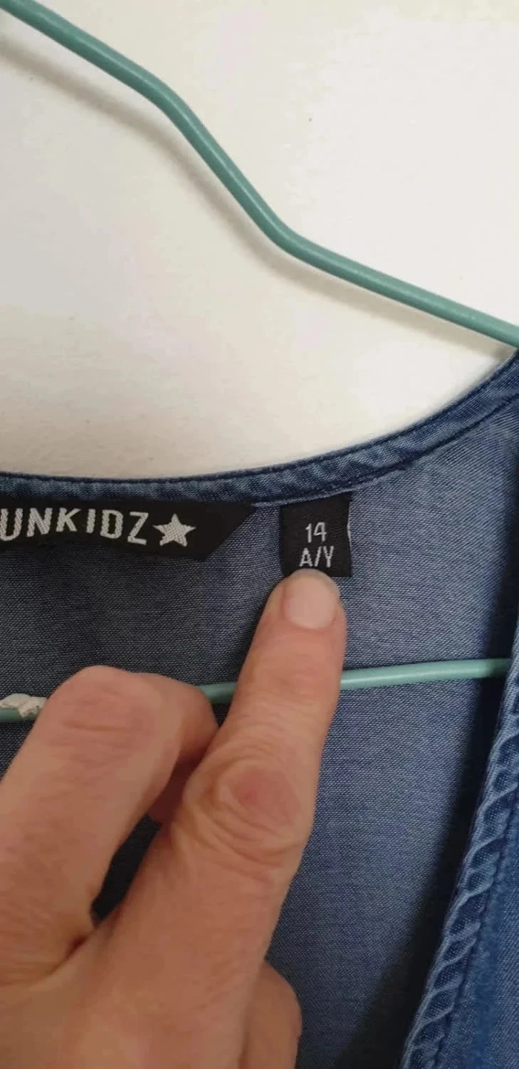 Pantalón overol estilo vaquero 14 años – photo 4